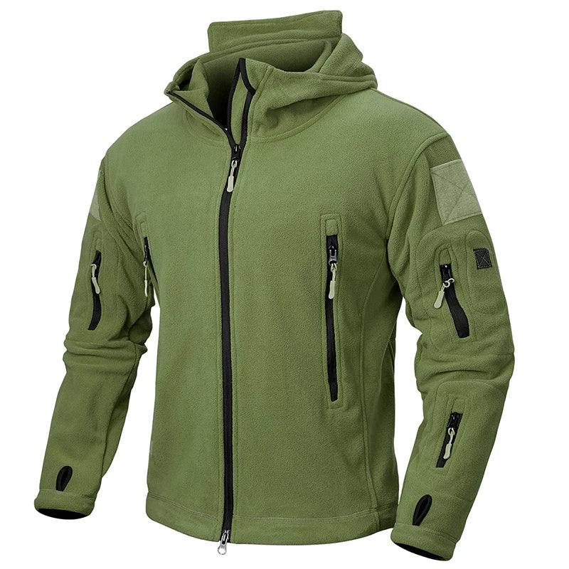 Roland - Comfortabele Fleece Jack met Capuchon