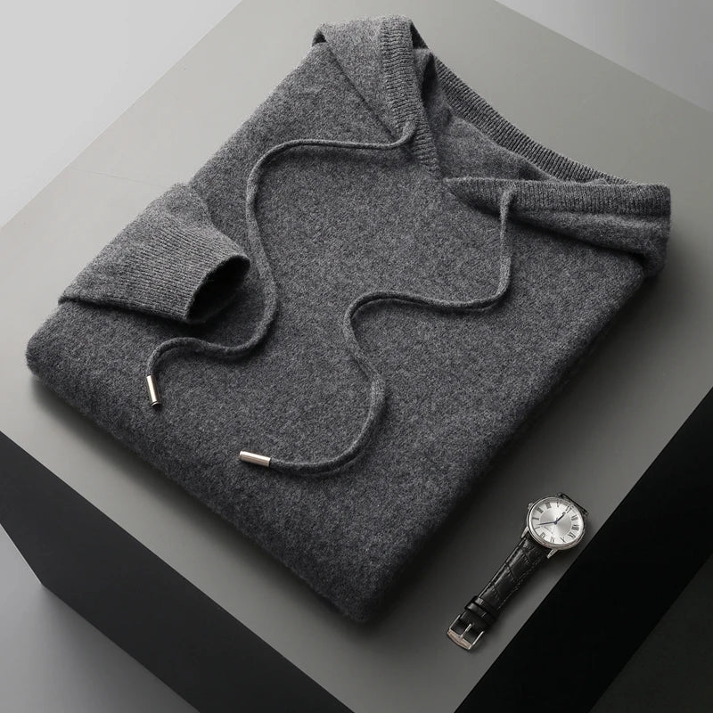 Lorenzo - Sweat à Capuche Casual Élégant pour Homme
