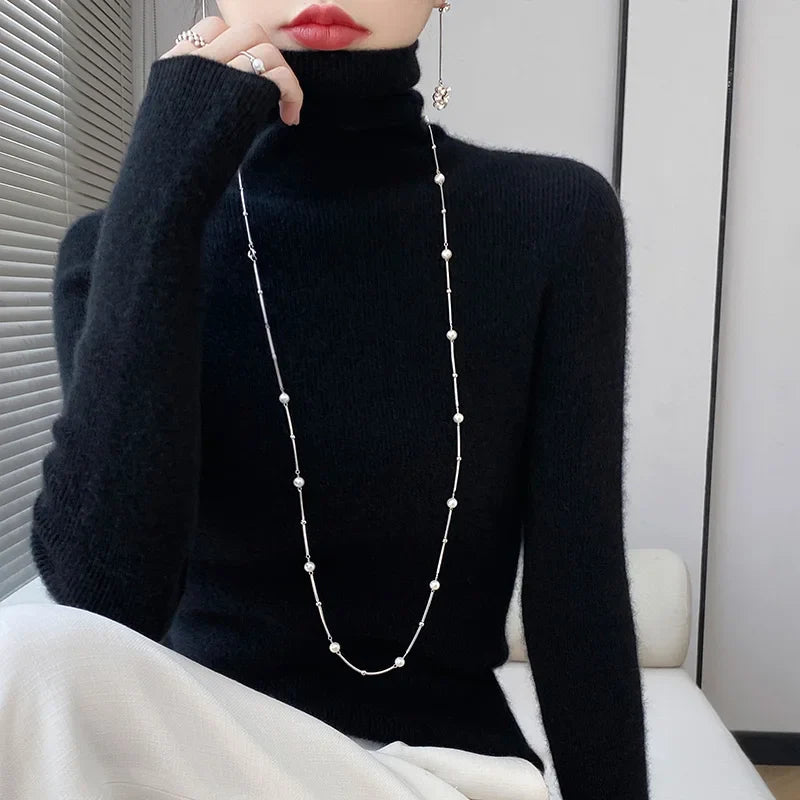 Lily - Tijdloze Gebreide Coltrui