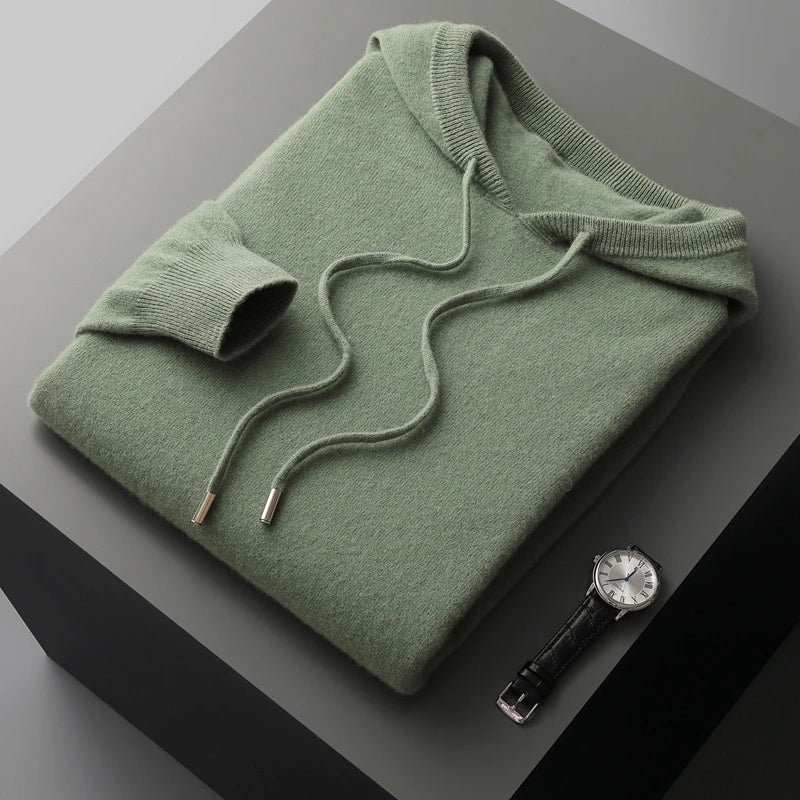 Lorenzo - Sweat à Capuche Casual Élégant pour Homme