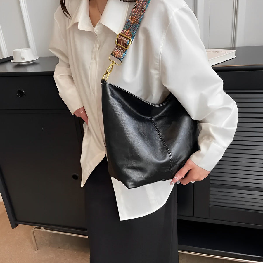 Sienna - Vegan Leren Schoudertas