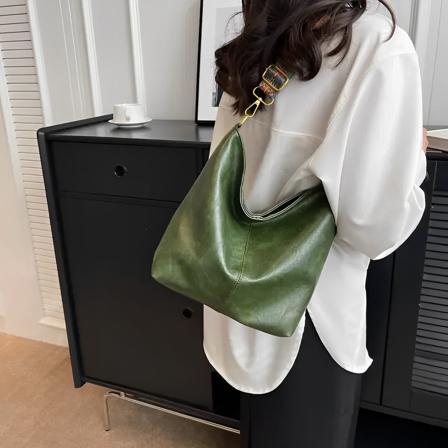 Sienna - Vegan Leren Schoudertas