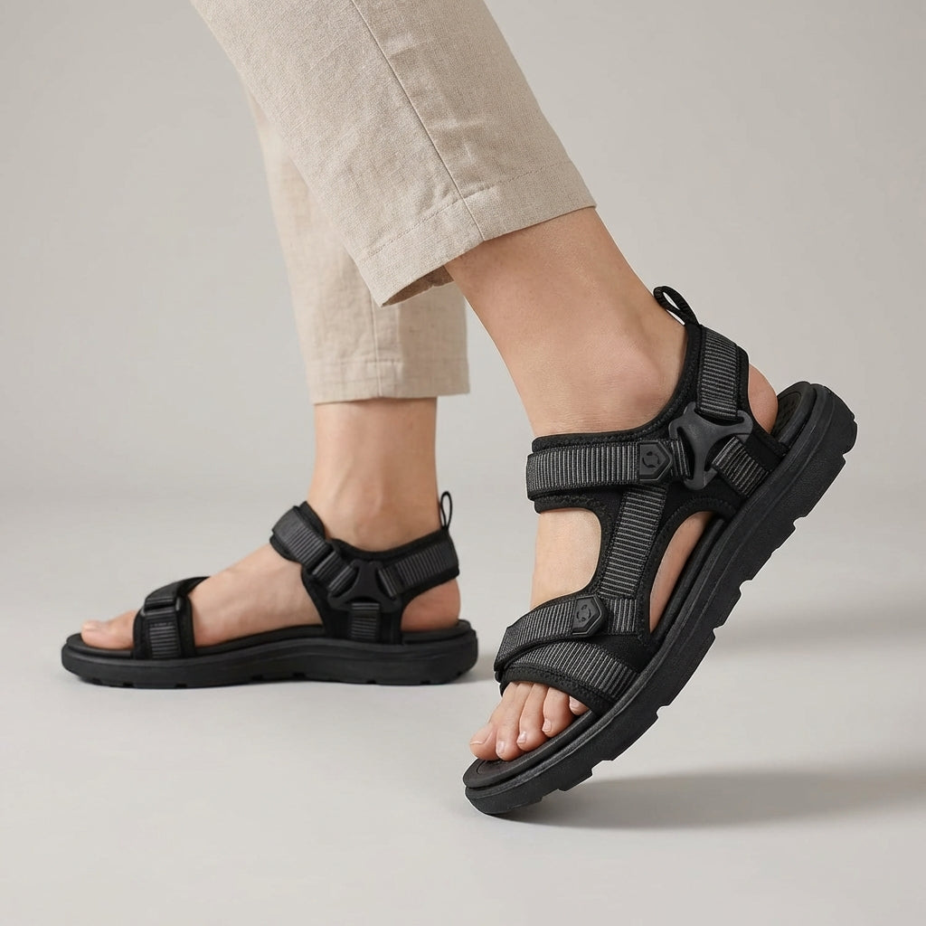 Sandalen Met Brede Banden | Navando