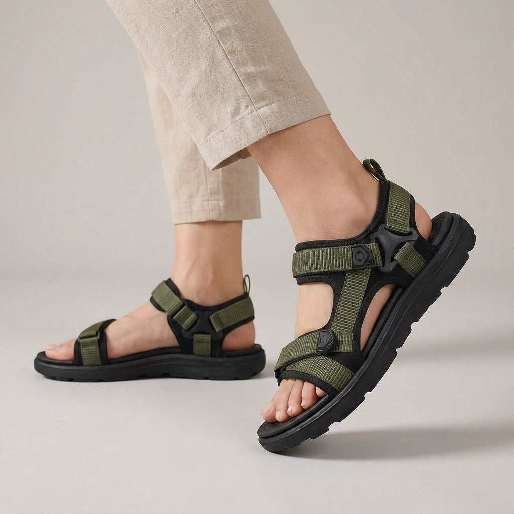 Sandalen Met Brede Banden | Navando