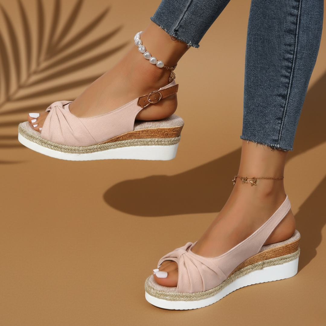 Sandalen Met Sleehak | Navando