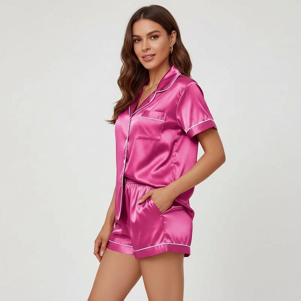 Satijnen Pyjamaset | Navando