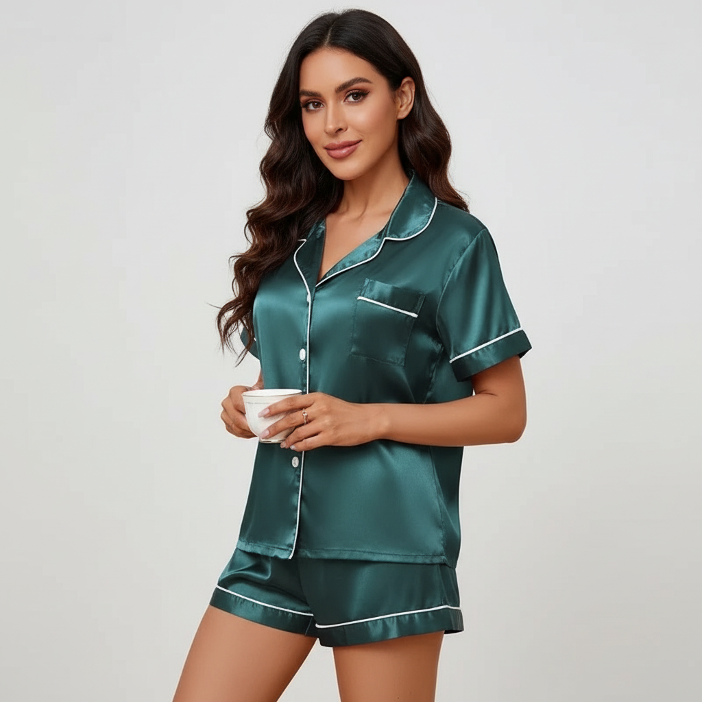 Satijnen Pyjamaset | Navando