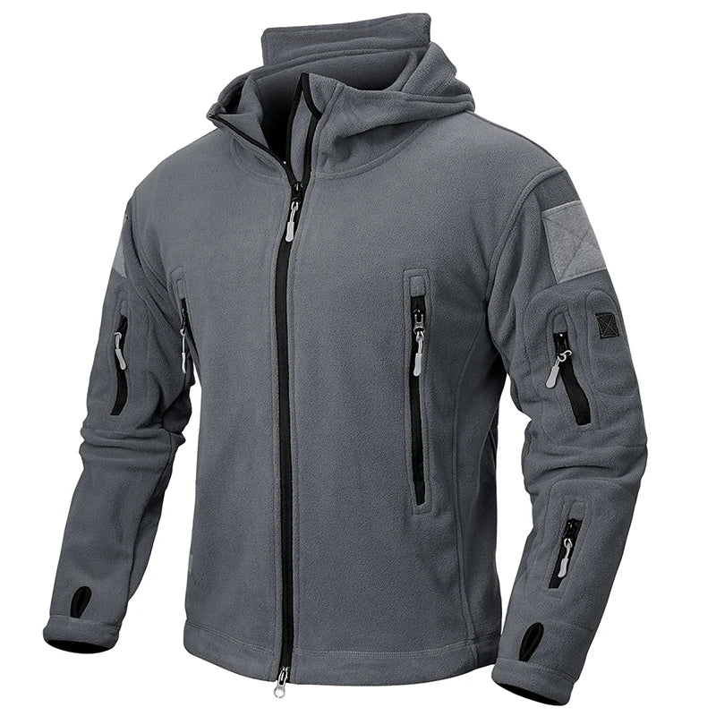 Roland - Comfortabele Fleece Jack met Capuchon