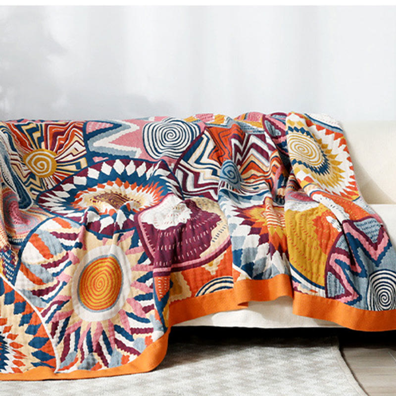 ScandiKomfort | Hartvormige bank deken van ultrazacht materiaal 0