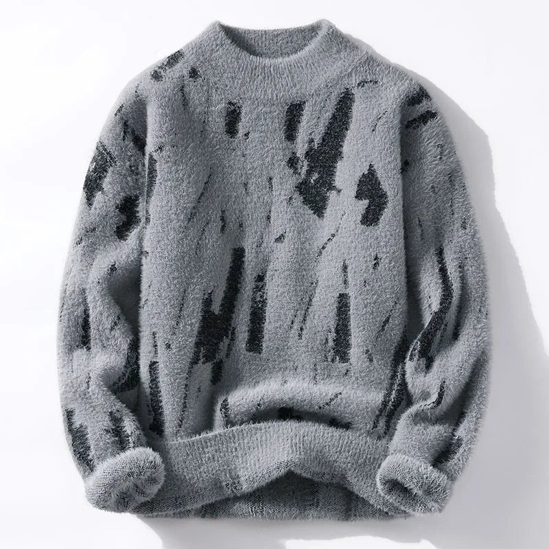 Sandro - Warme Sweater met Uniek patroon