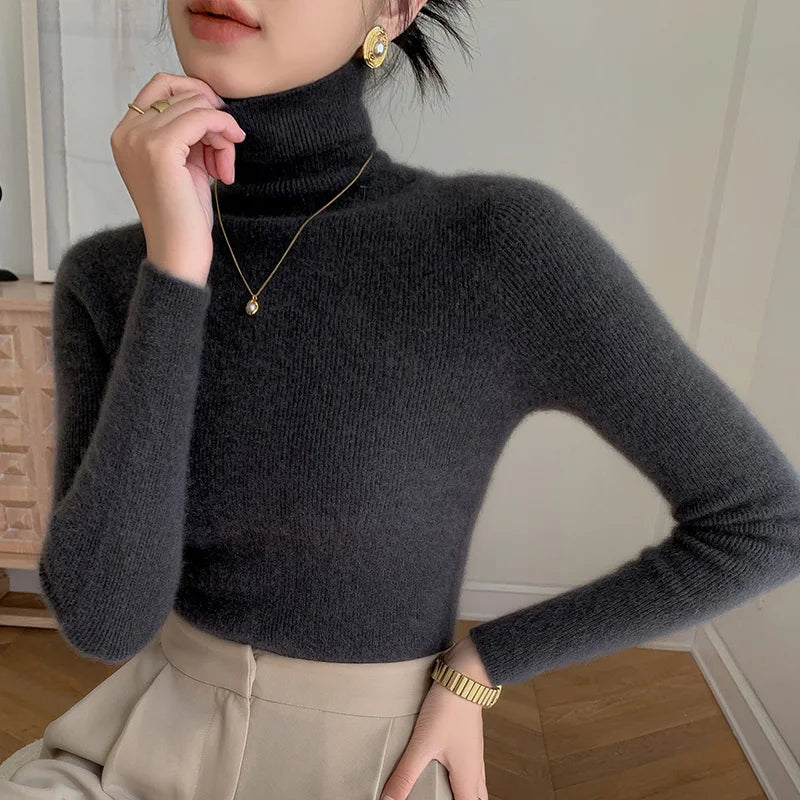 Lily - Tijdloze Gebreide Coltrui