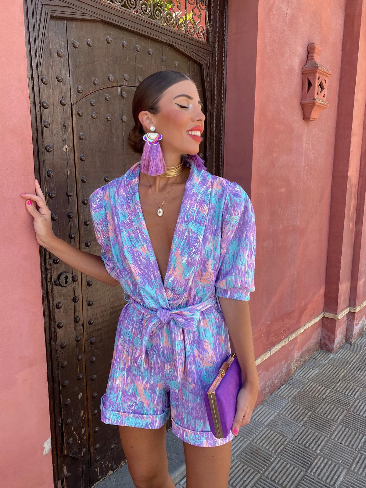 Eliana - Sierlijke Zonnestralen Playsuit