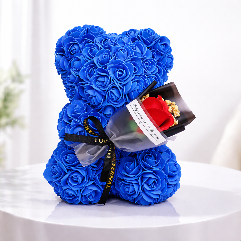 Senna | Decoratieve Rozenbeer Met Mini Boeket