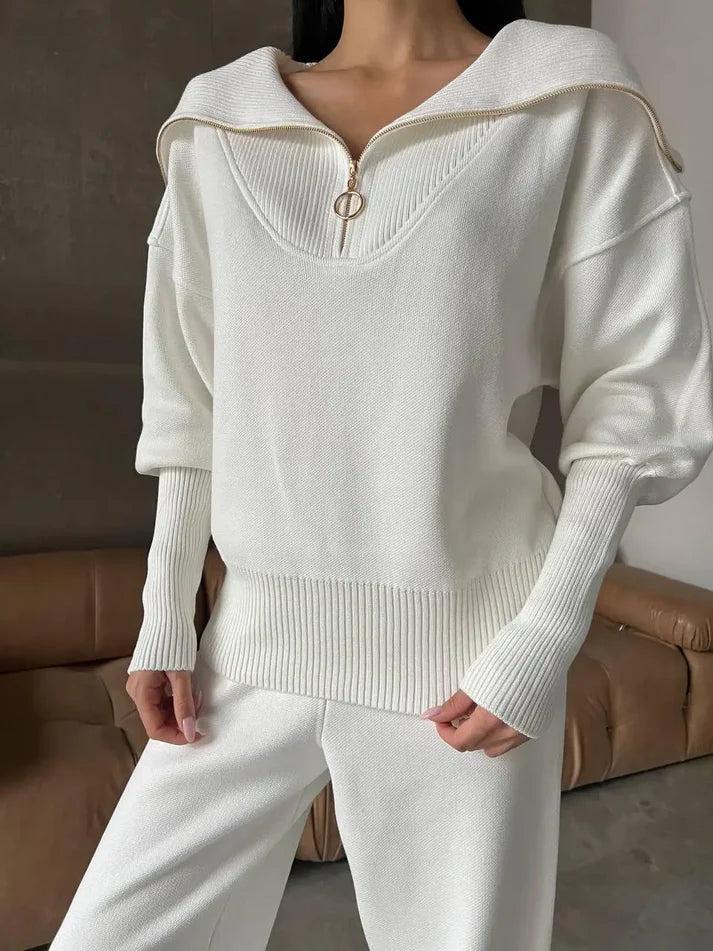 Shanti | Comfortabel set met halflange ritssluiting 7