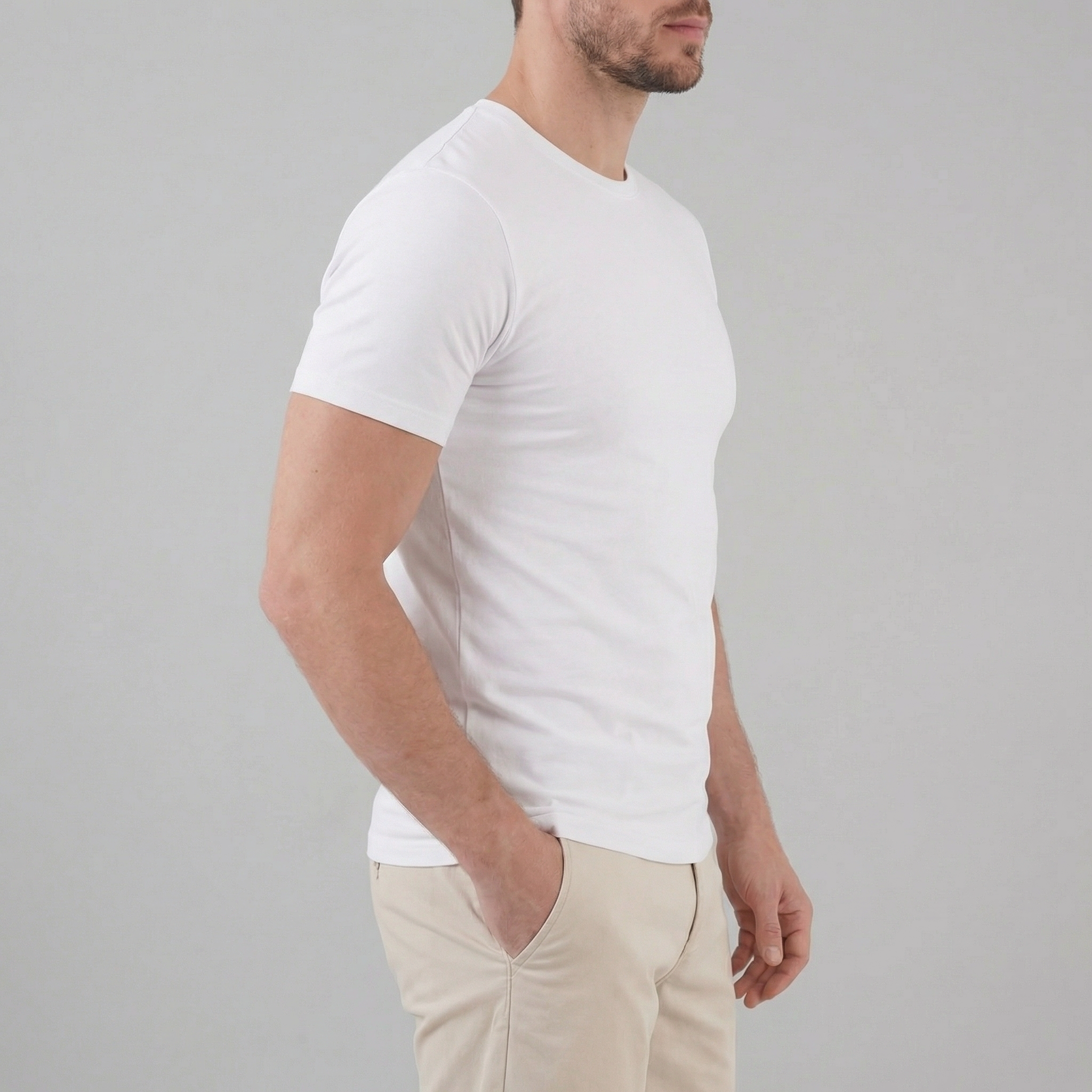 Slim Fit Heren T-Shirt | Navando