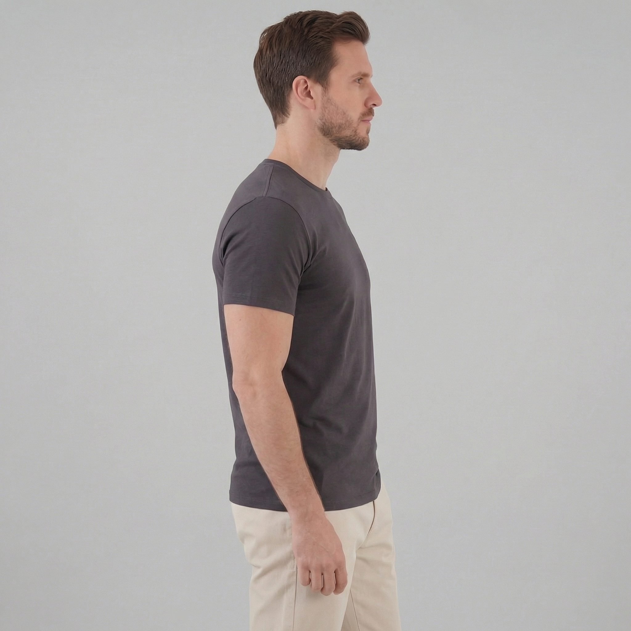 Slim Fit Heren T-Shirt | Navando