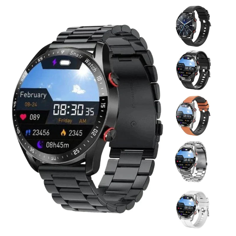 Slimme horloge | Glucosemonitoring met oproep- en berichtwaarschuwingen 0