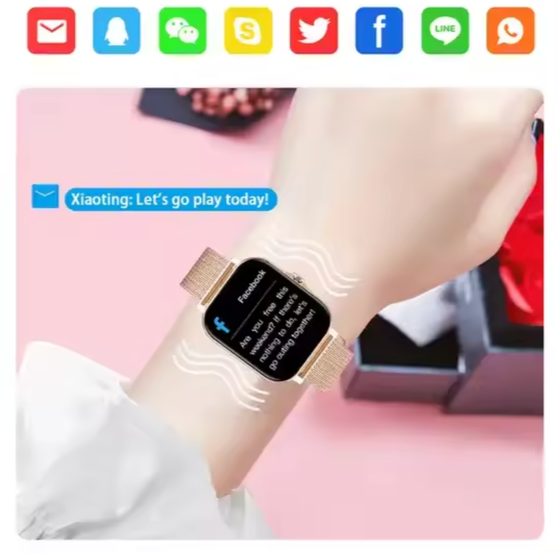 Smartwatch | Slank ontwerp met wellnessfuncties 6