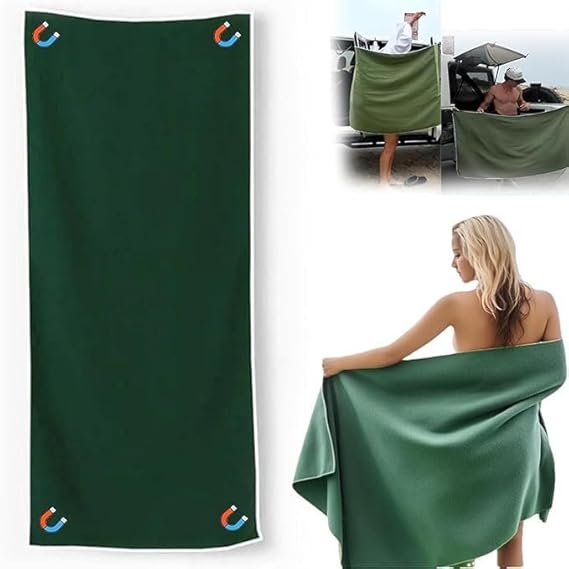 Sneldrogende Strandhanddoek Met Magneetsluiting | Navando 