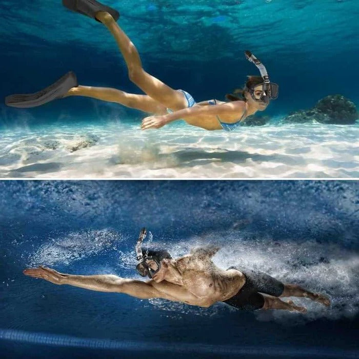 Snorkelmasker | Dry top-systeem met panoramisch zicht 8
