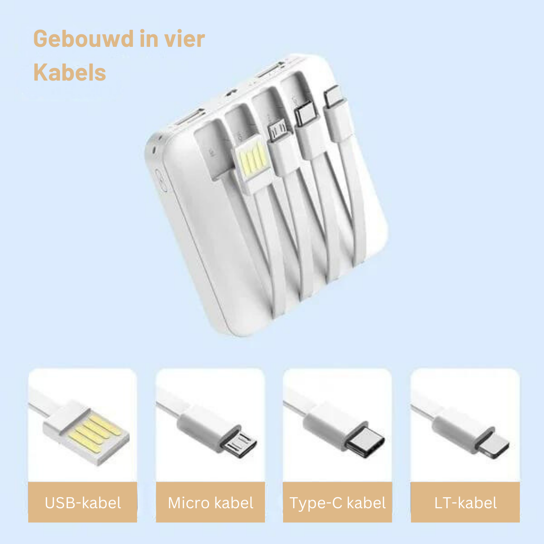 SolarPower | Zonnepaneel powerbank met LED-lamp 5