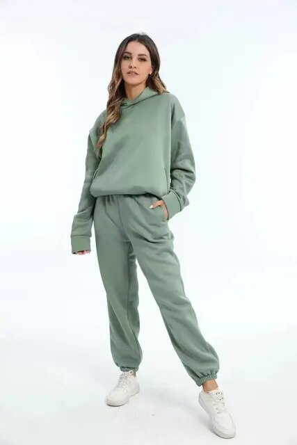Sophia | Comfortabele hoodie en joggingbroek set 0