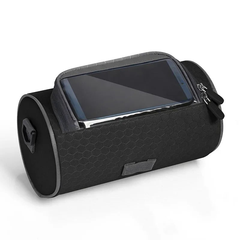 Sacoche de Vélo Étanche & Support Téléphone - Pour Guidon ou Porte-Bagages | Navando