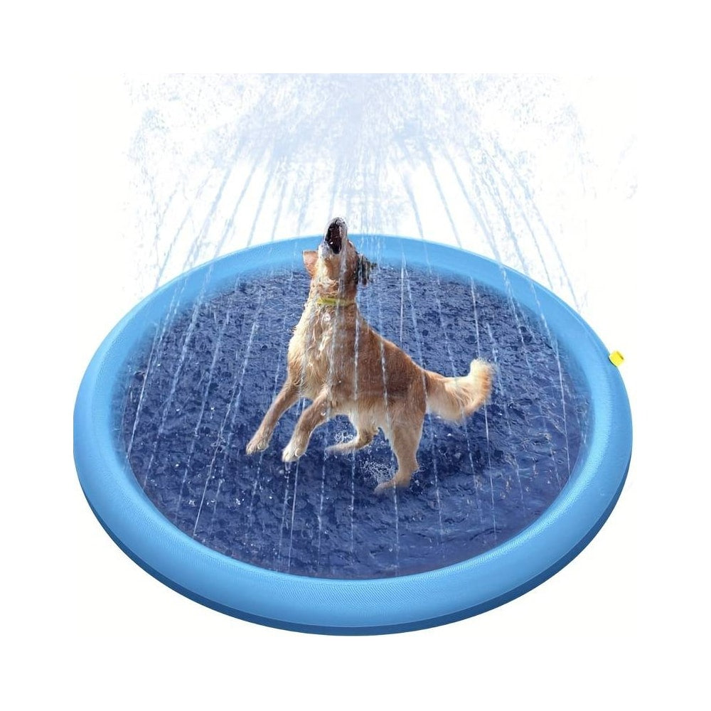 Splash Sprinkler | Hondenzwembad met antislip bodem 4