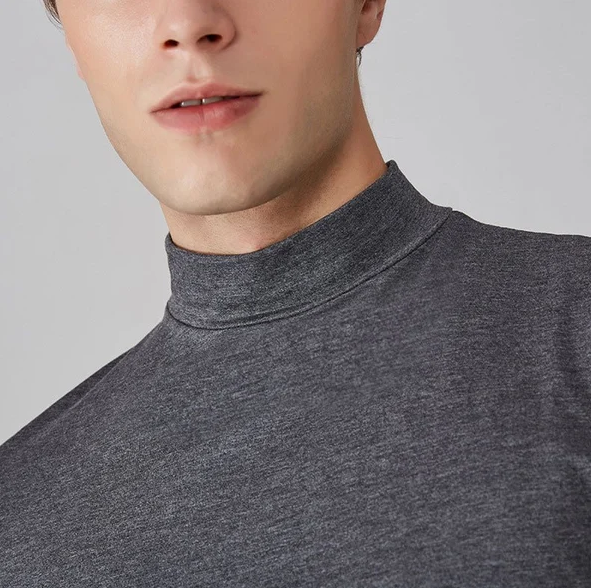 Sportief Shirt Met Opstaande Kraag | Navando 