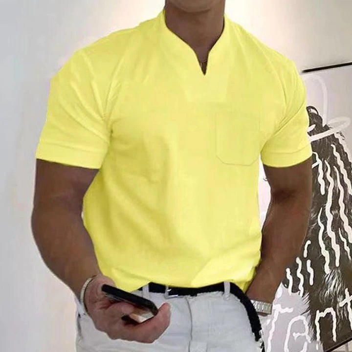 Sportief | Slim-fit V-hals t-shirt 14