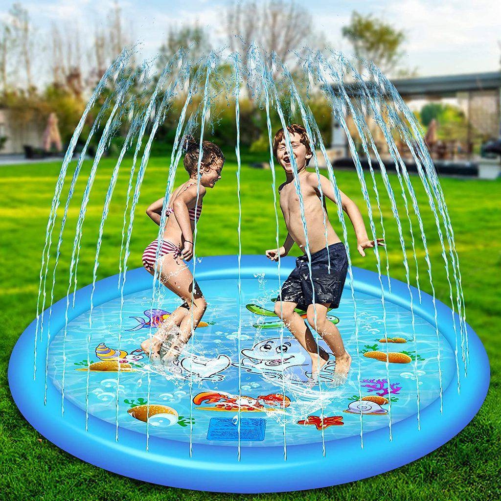 Sprinkler Splash Pad | Veilig en eenvoudig waterspeelgoed 0