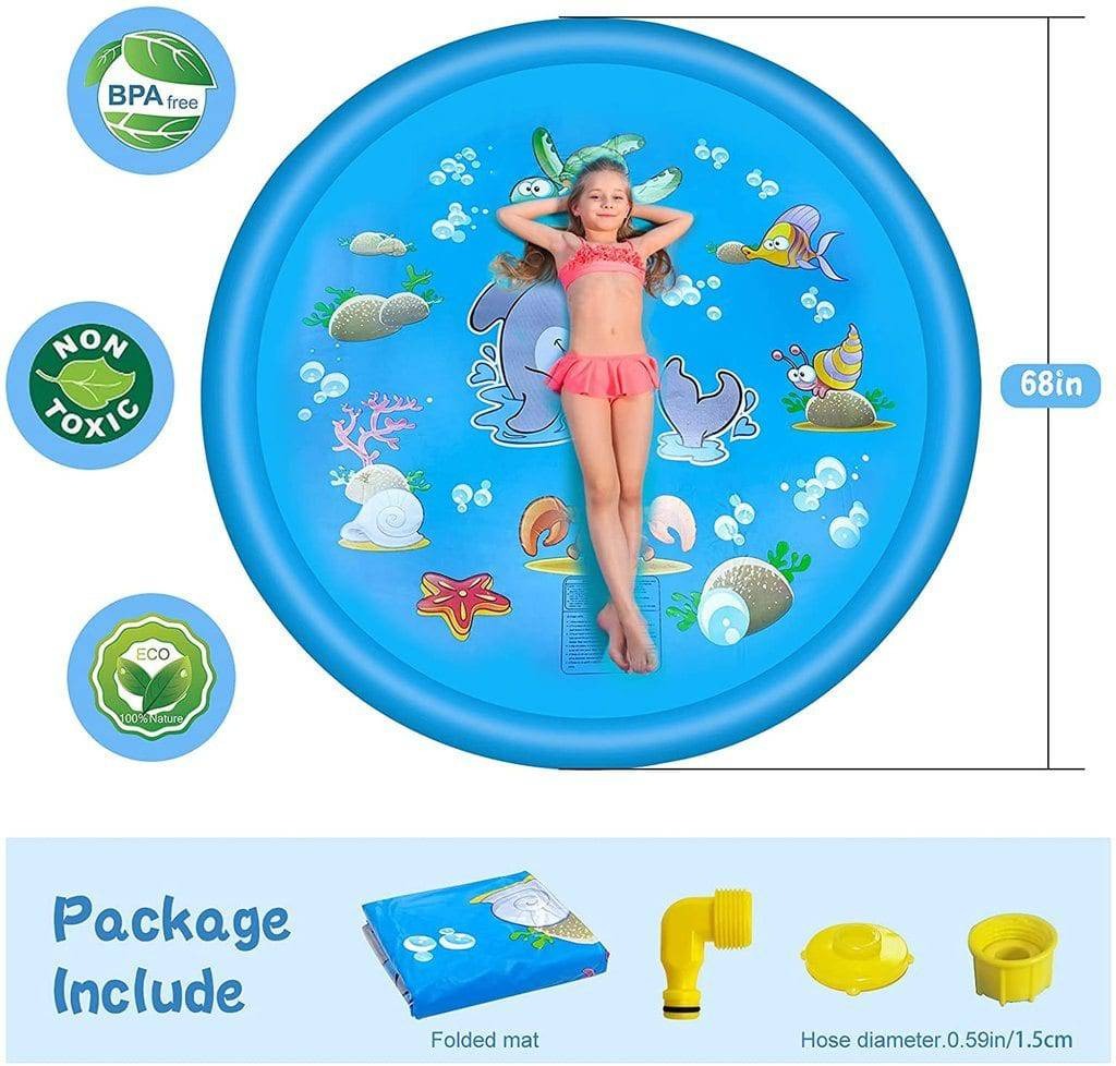 Sprinkler Splash Pad | Veilig en eenvoudig waterspeelgoed 2