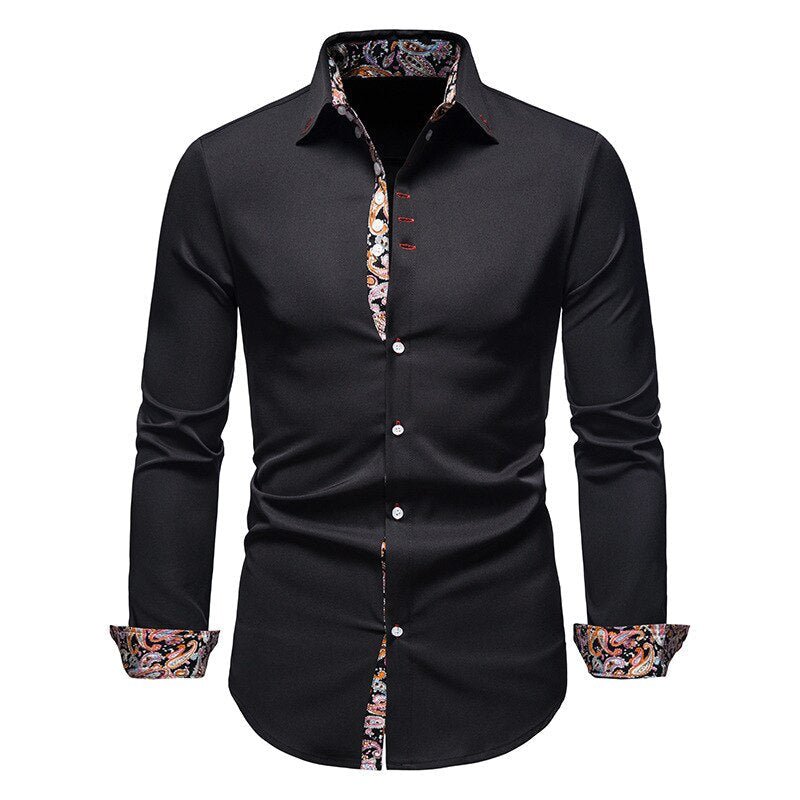 Stijlvol | Modern overhemd met lange mouwen 4