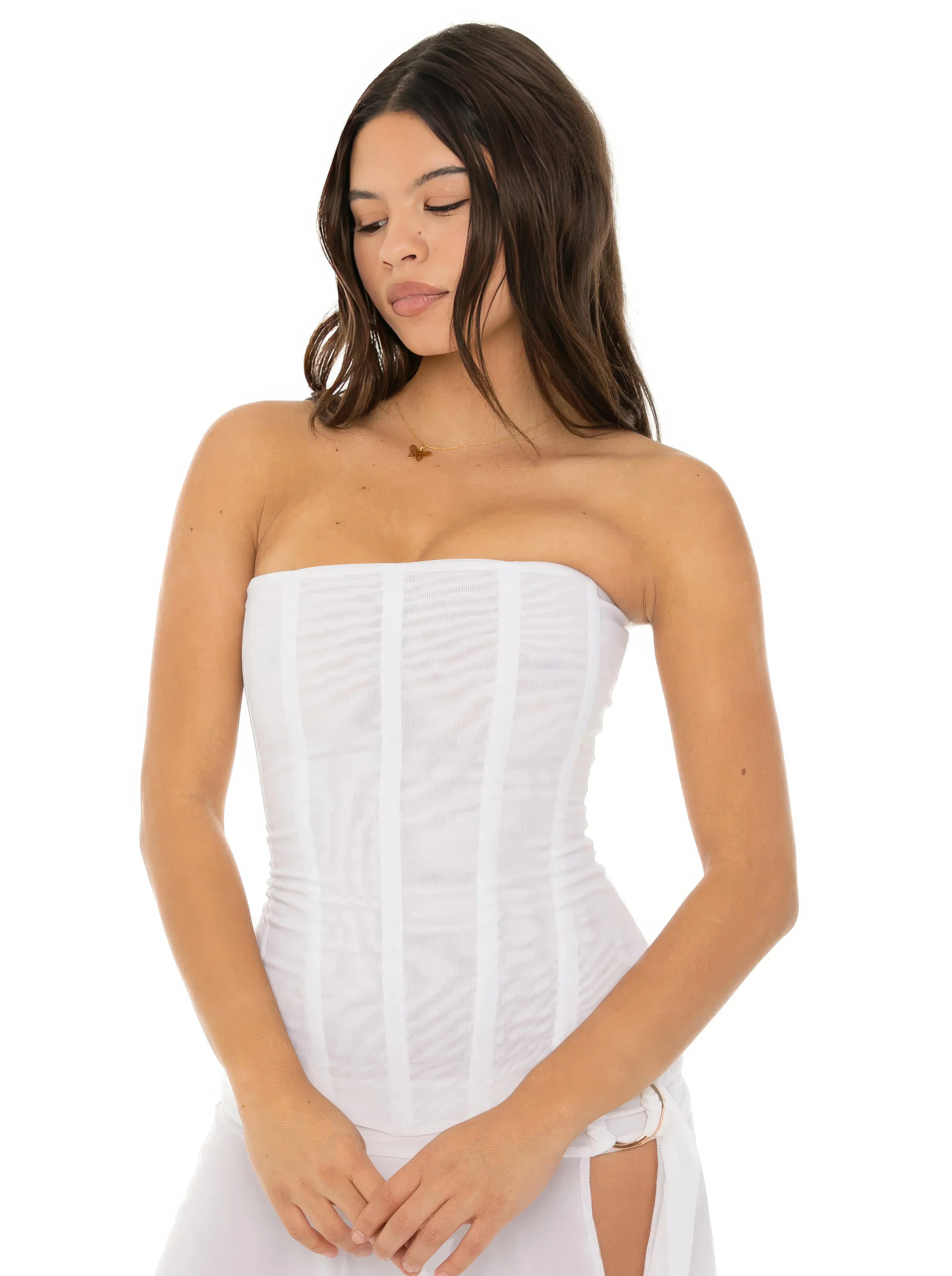 Strapless Korsettop | Navando