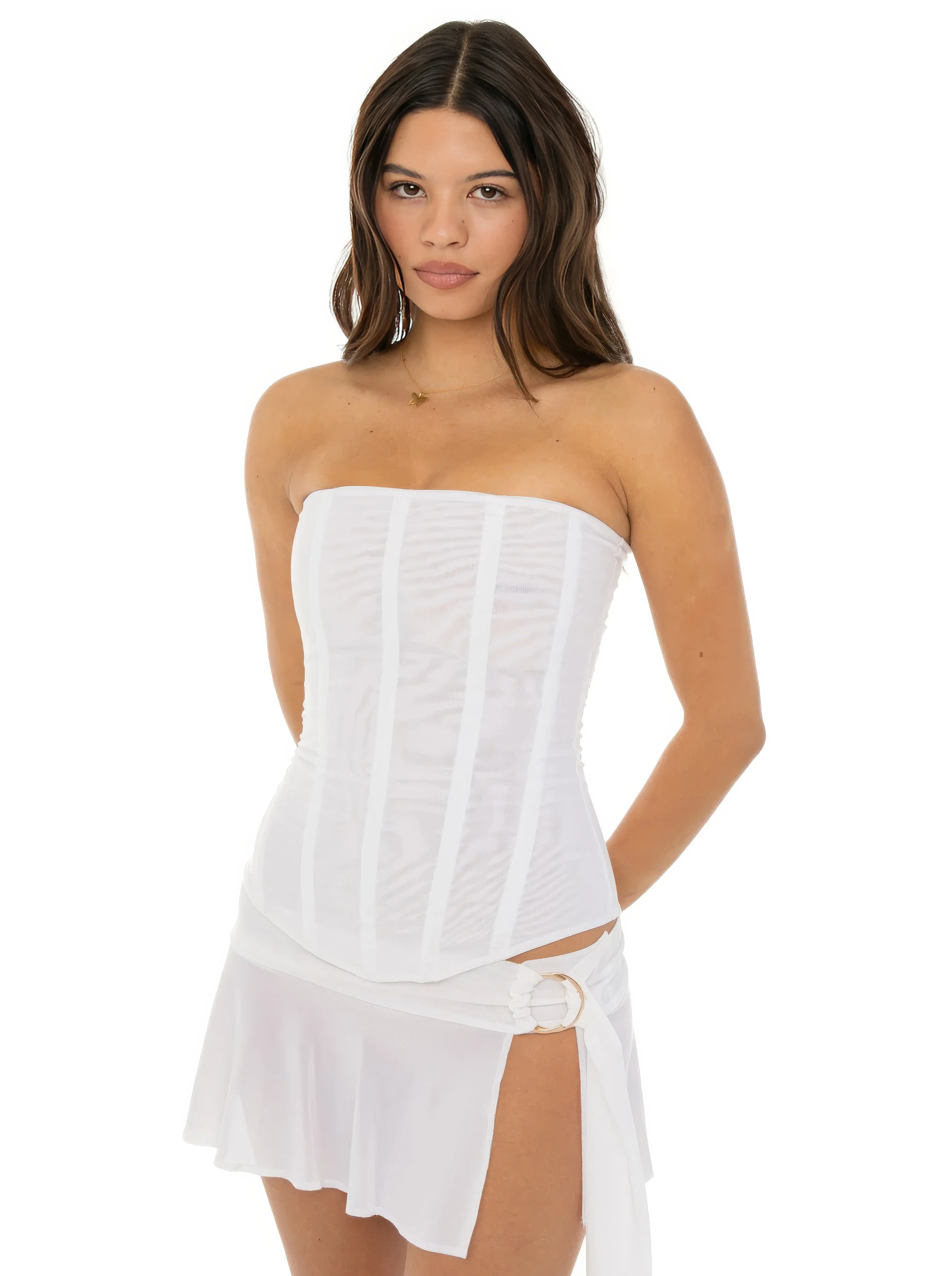 Strapless Korsettop | Navando