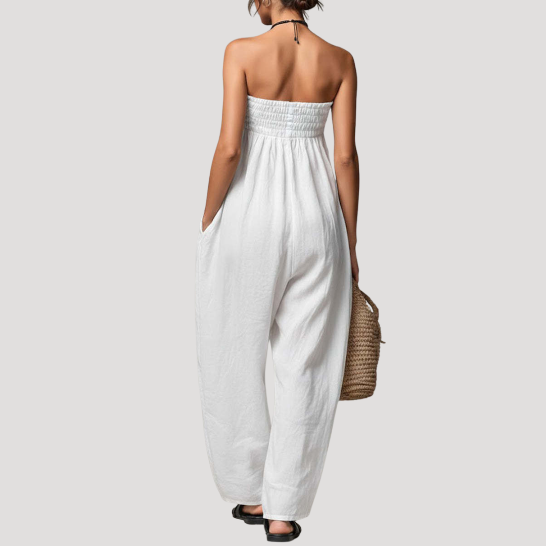 Strapless Zomerse Jumpsuit | Navando 