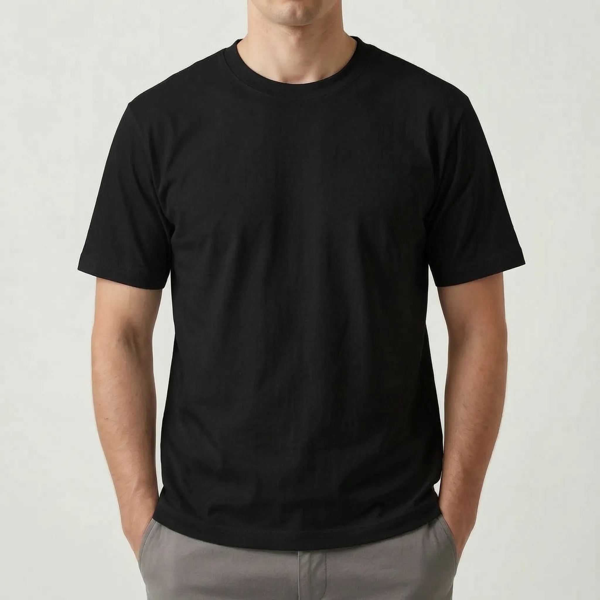T-Shirt Met Verhoogde Hals | Navando 