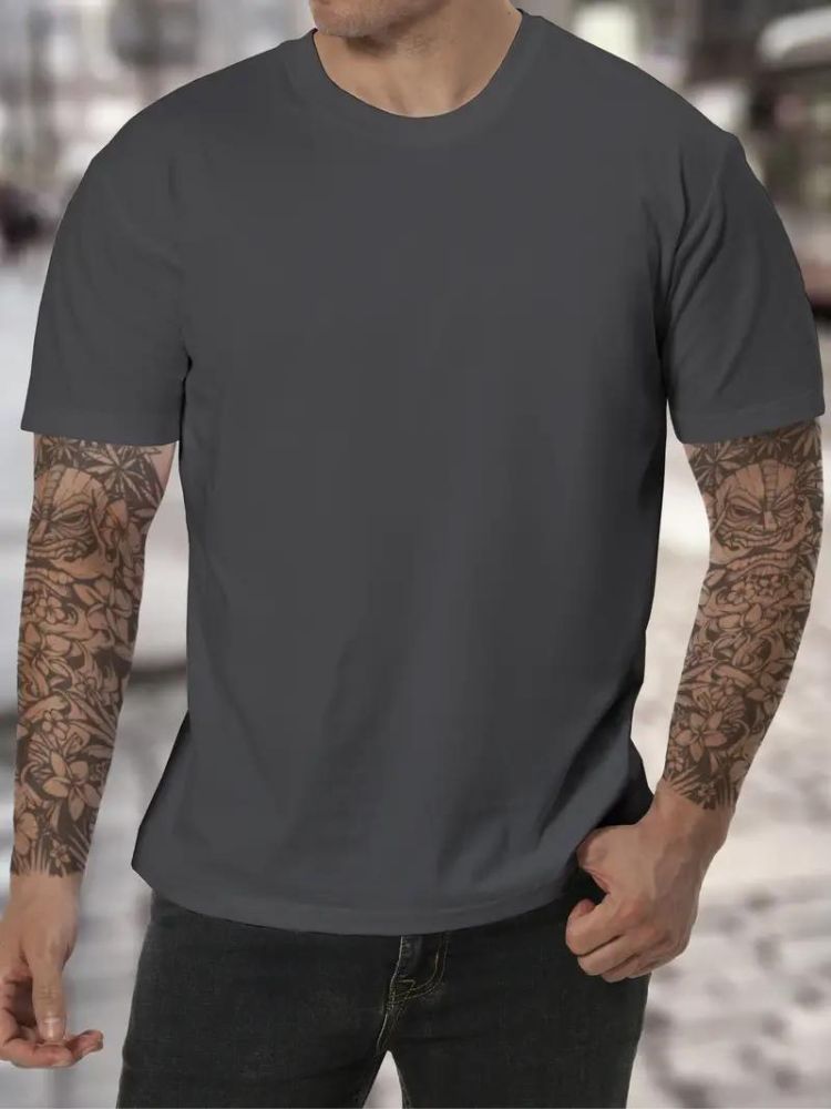 T-Shirt Met Verhoogde Hals | Navando 