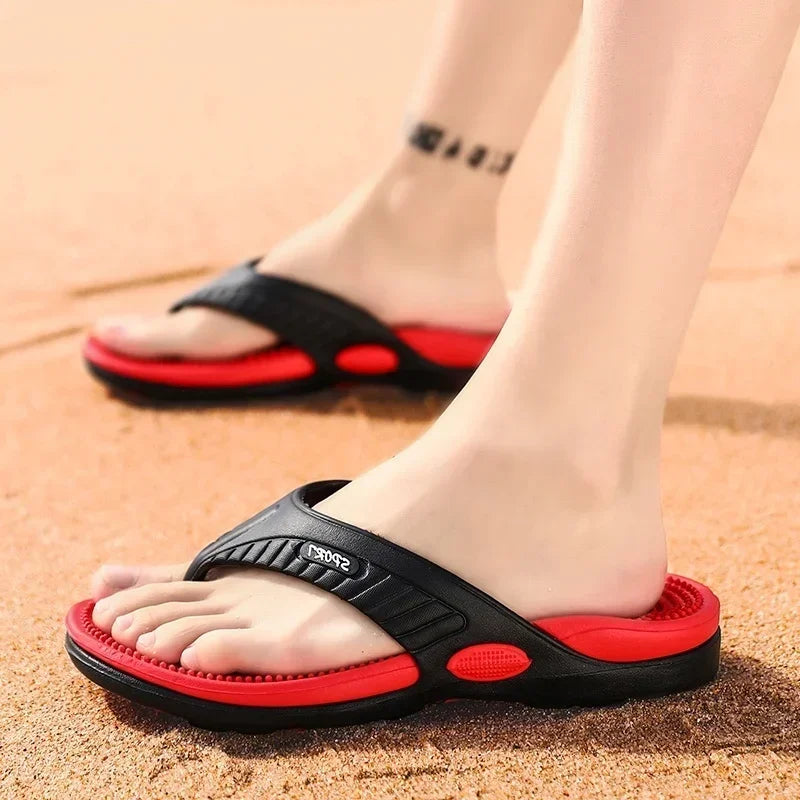 Teenslipper Met Gestructureerd Voetbed | Navando