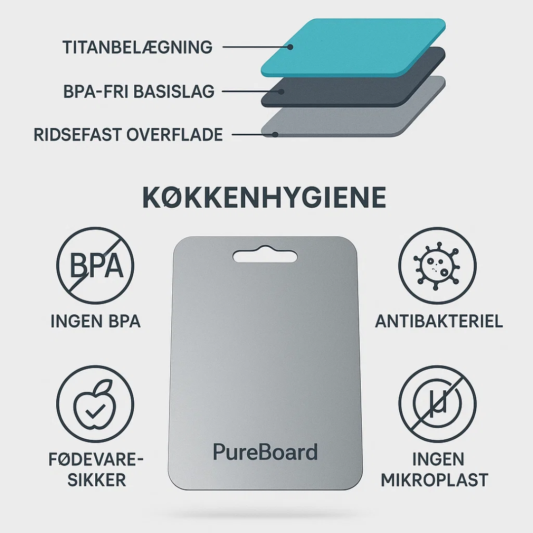 Titanium Snijplank Eenvoudig Schoon Te Maken