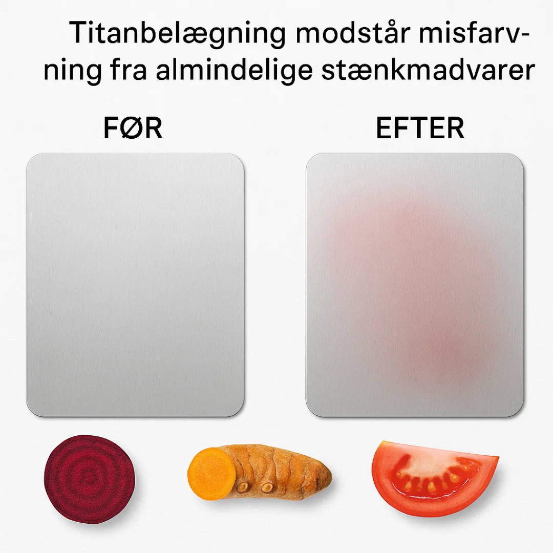 Titanium Snijplank Eenvoudig Schoon Te Maken