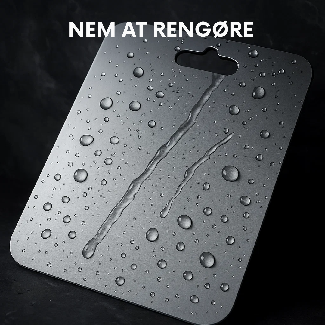 Titanium Snijplank Met Antislip Snijoppervlak