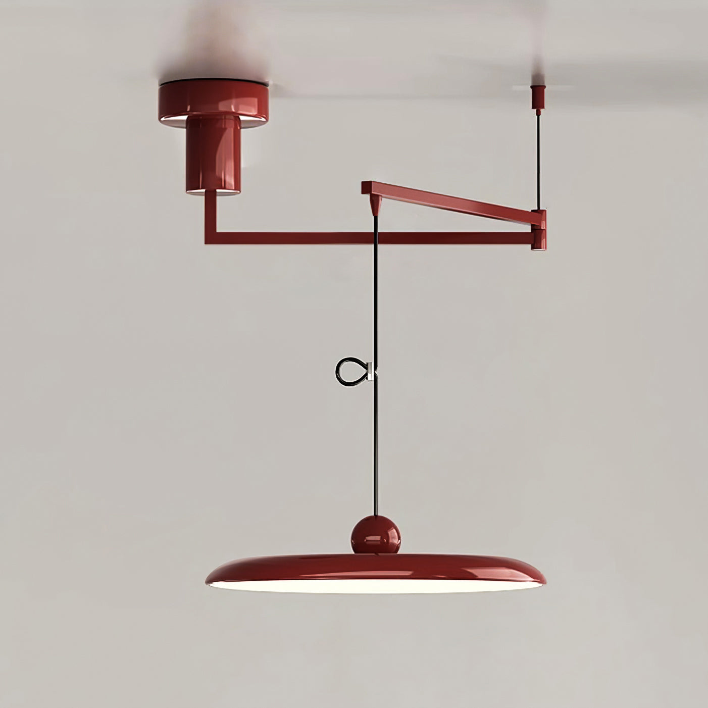 Tizio | Verstelbare hanglamp met acryl schaduw 0