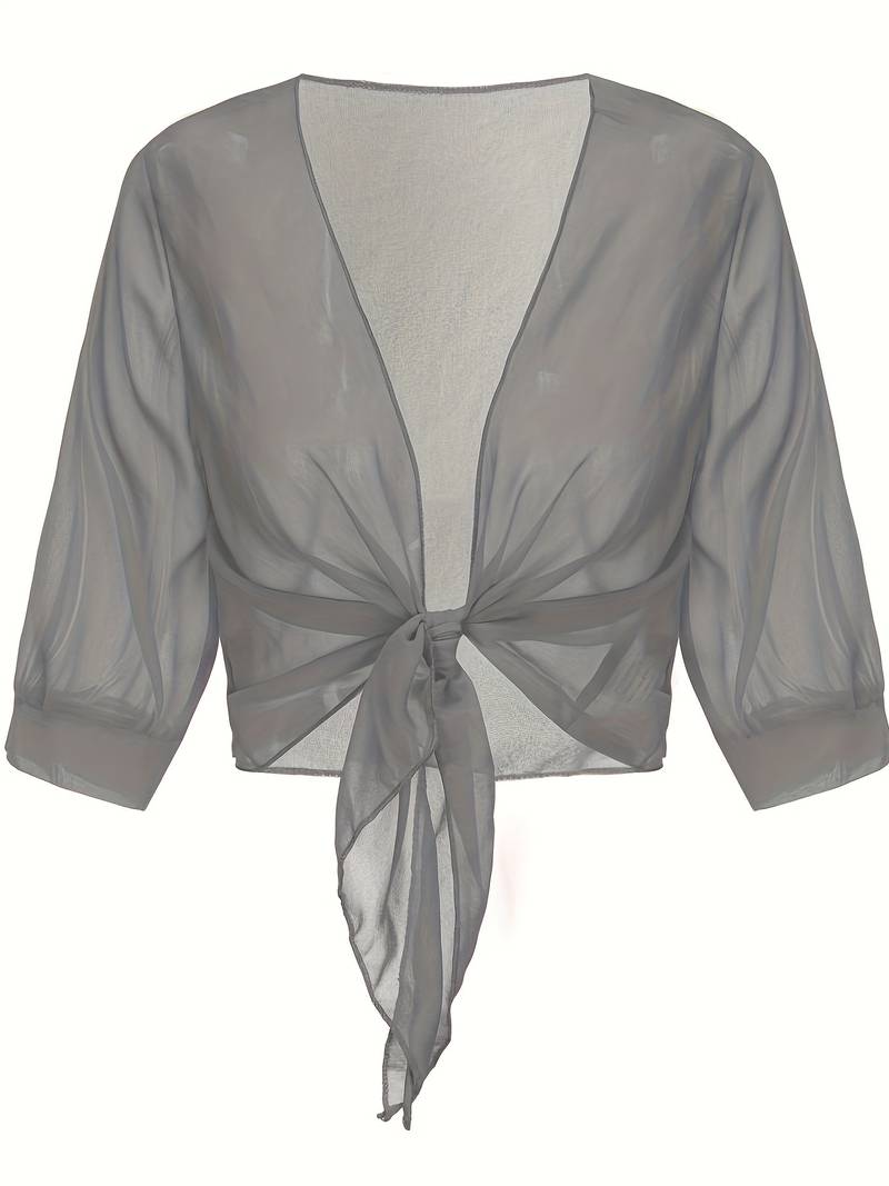 Transparante Strikblouse | Navando 