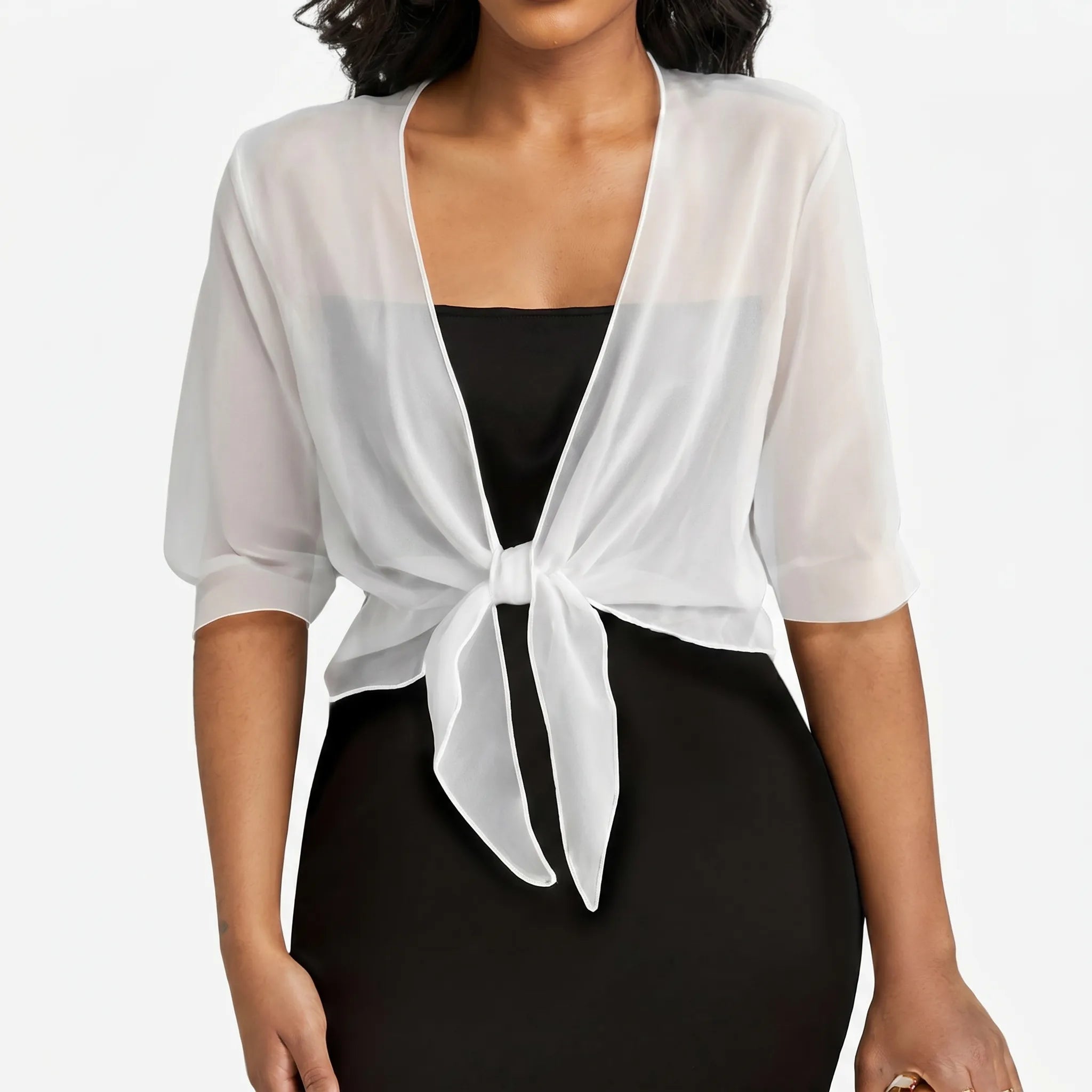 Transparante Strikblouse | Navando 