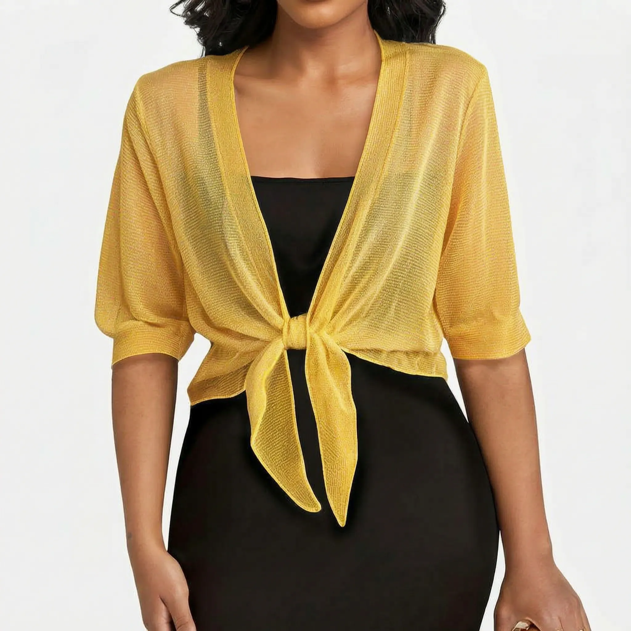Transparante Strikblouse | Navando 
