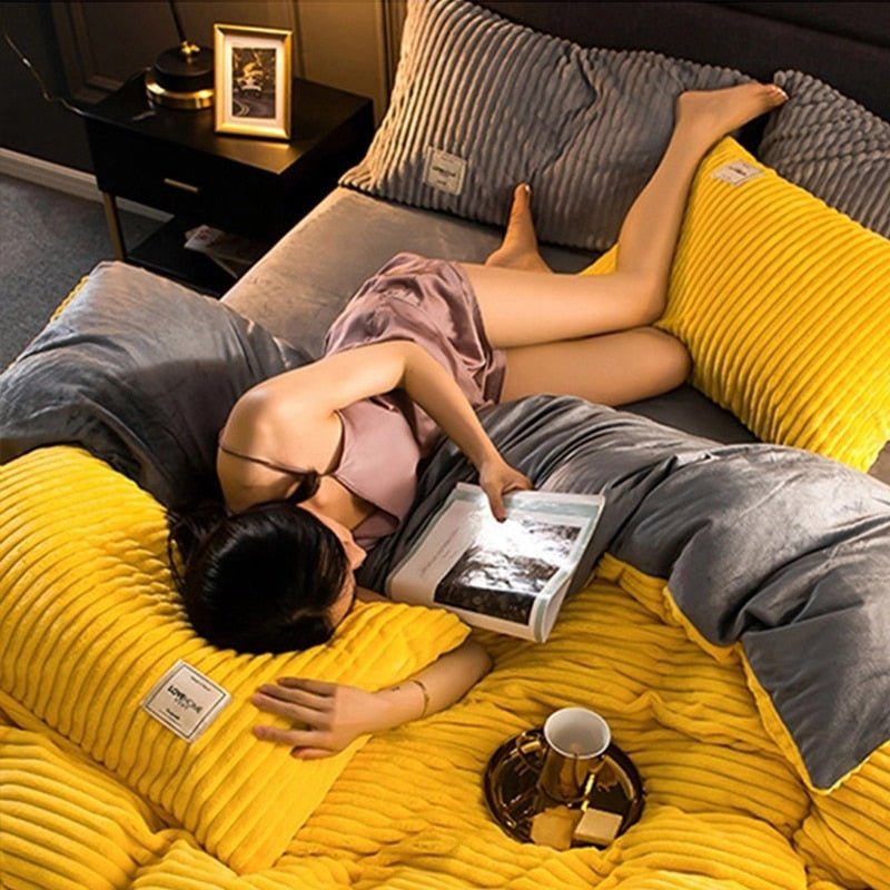 Travel Detail | Ultra zacht fleece dekbedovertrek 240x220 3