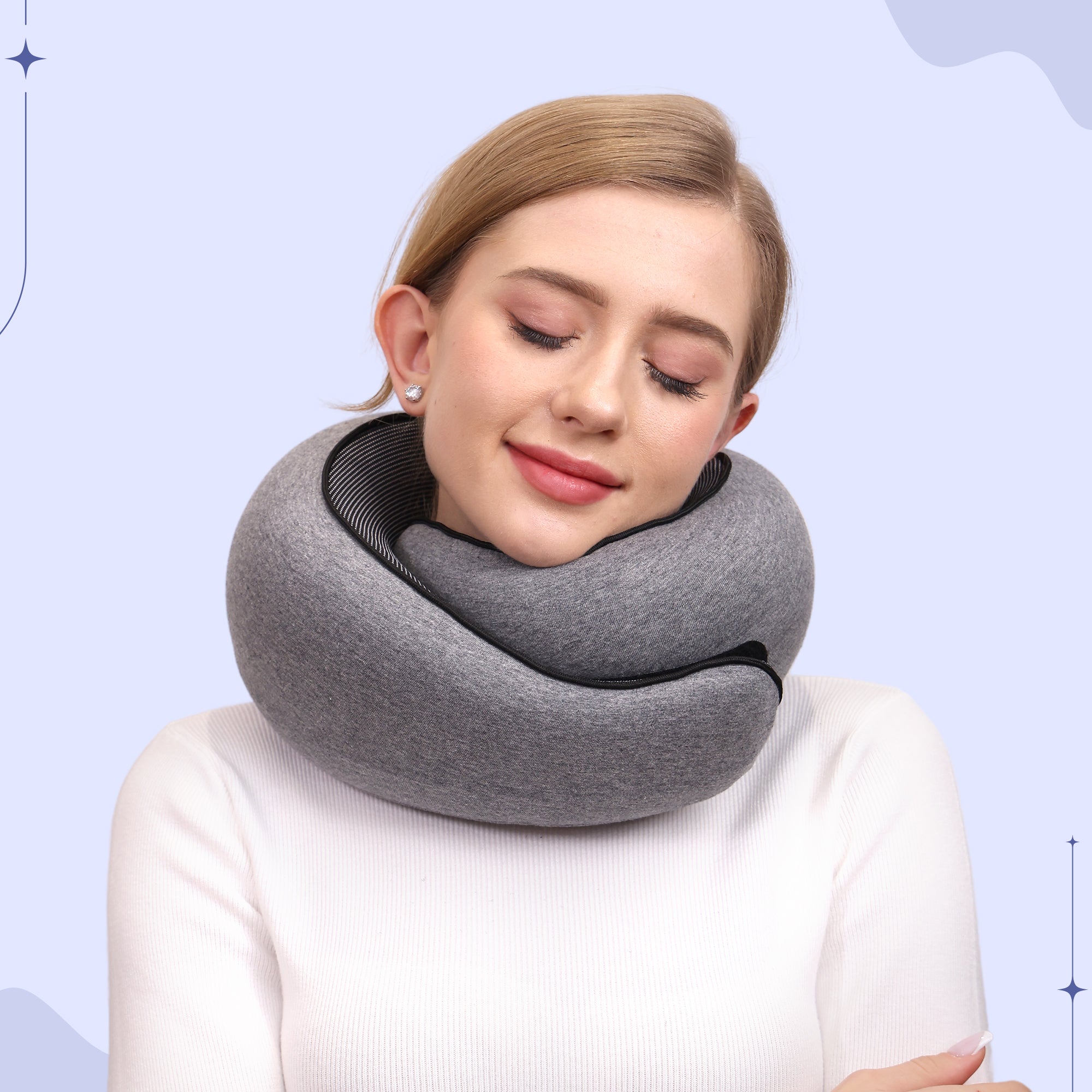 Travel Pillow Australia | Ergonomisch traagschuim nekkussen voor vliegtuig 5