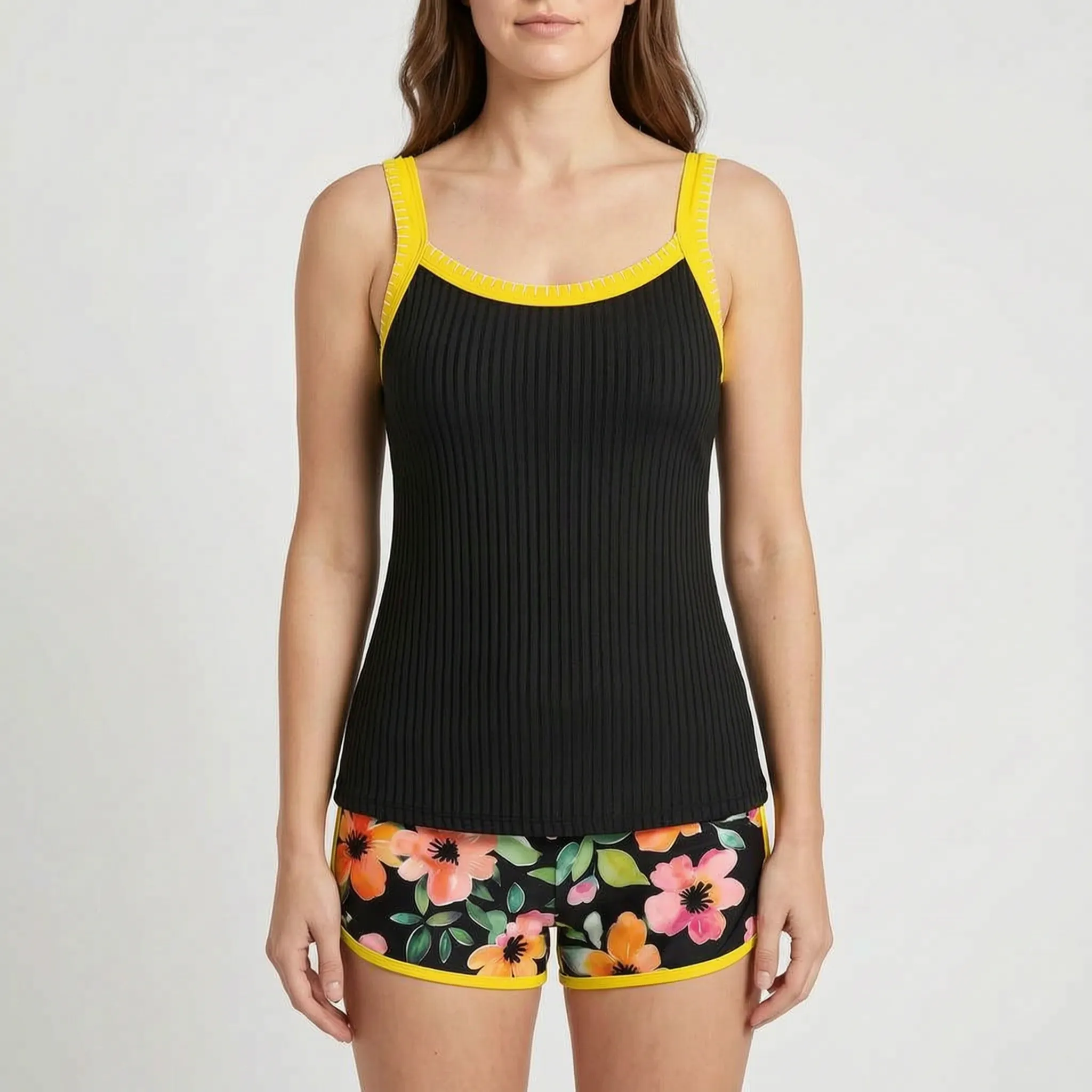 Tweedelige Corrigerende Tankini Set | Navando 