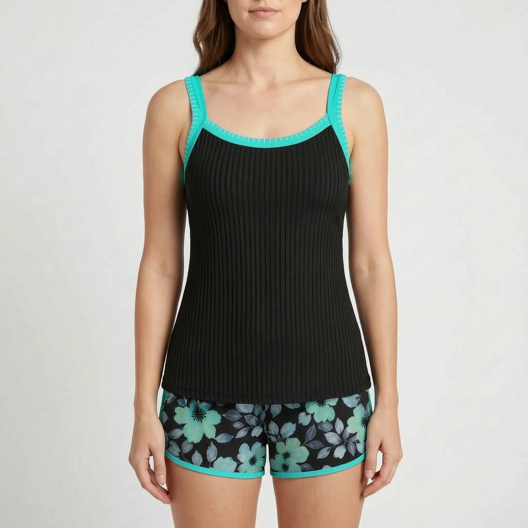 Tweedelige Corrigerende Tankini Set | Navando 